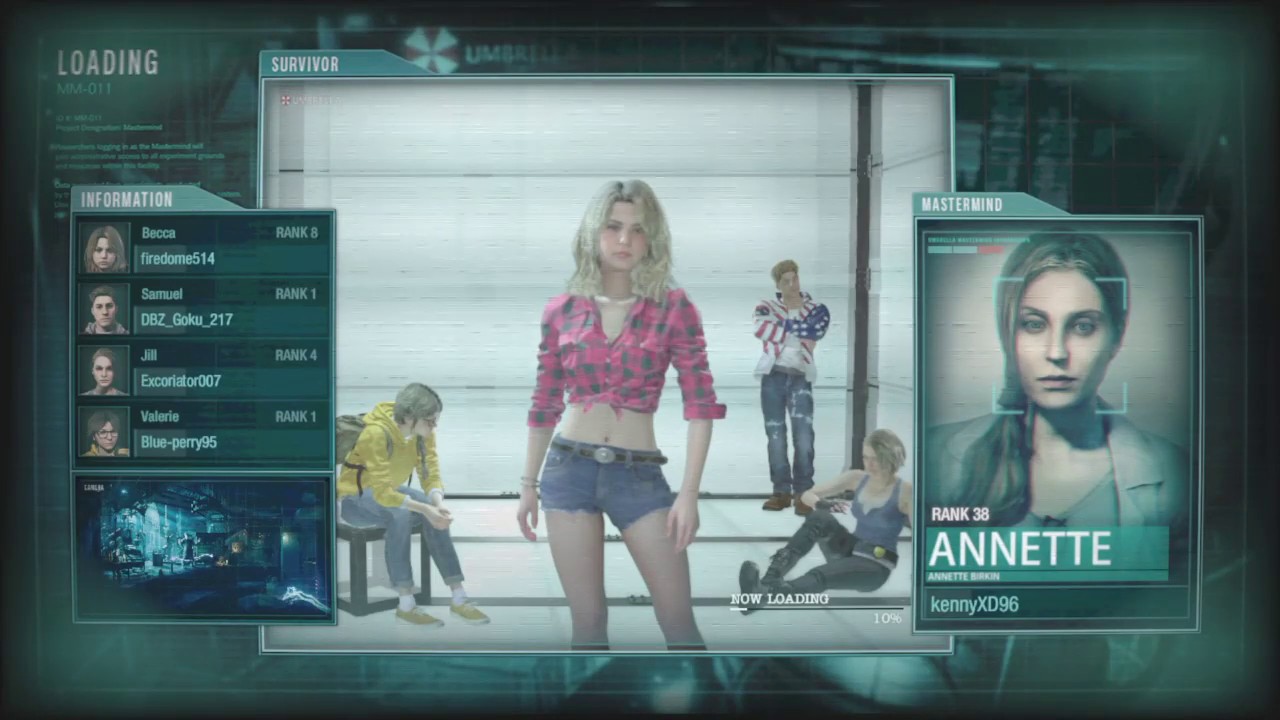 RE RESISTANCE: rank 38 annette mastermind! resident evil gameplay #283