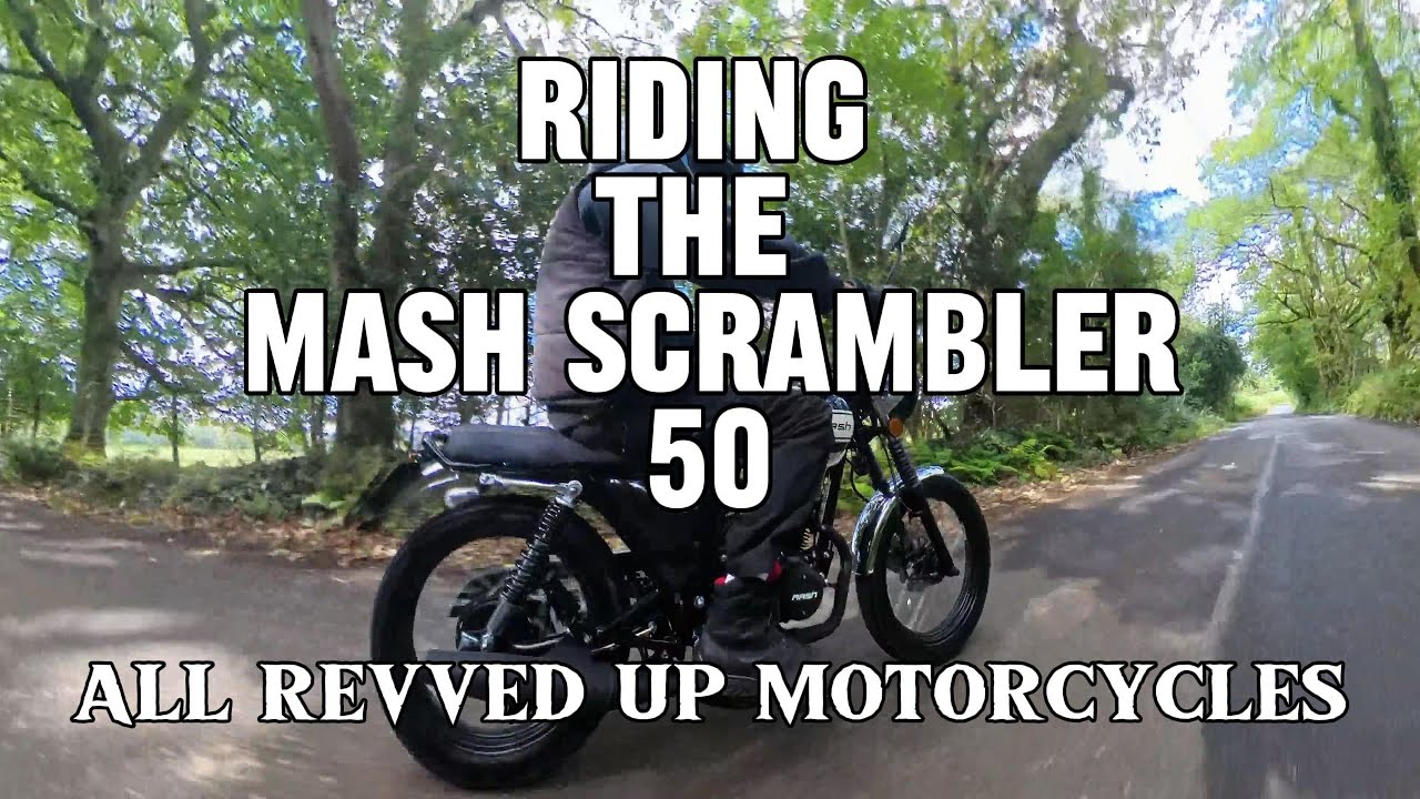 The MASH Scrambler 50 Motorcycle Is An Awesome Ride