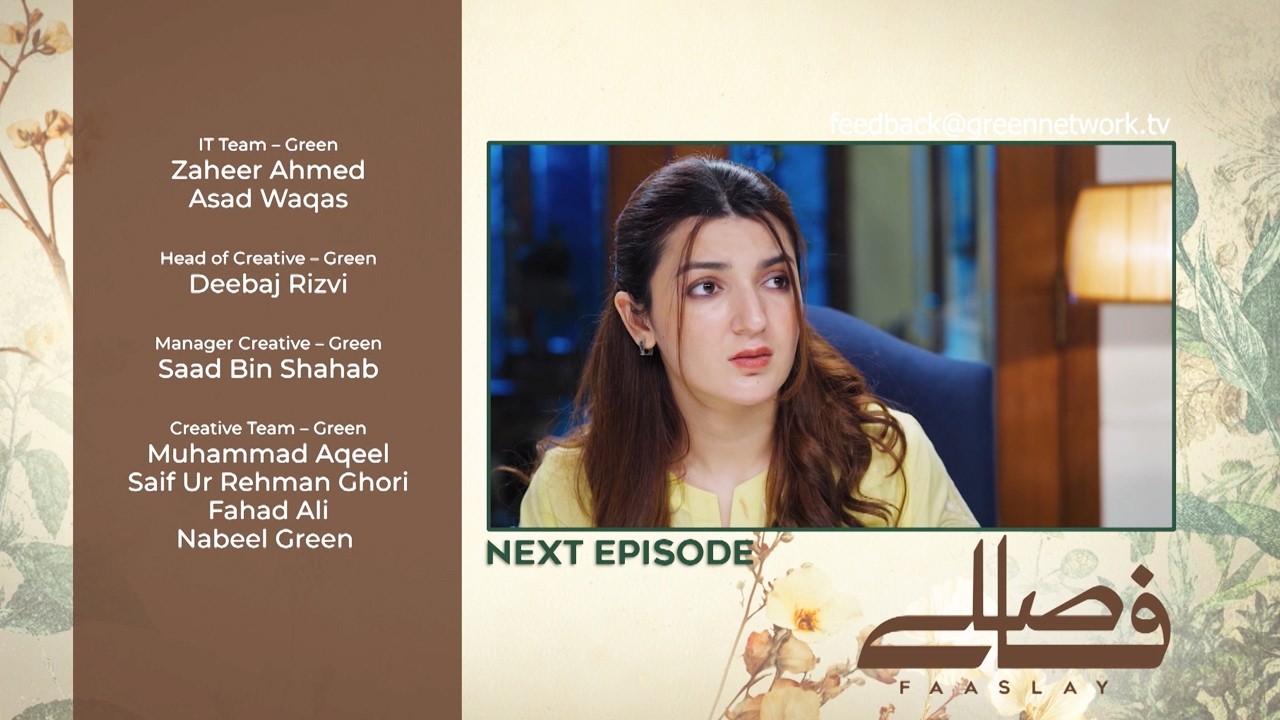 Faaslay Next Episode 49 | Ali Ansari | Saboor Aly | Multiverse Entertainment