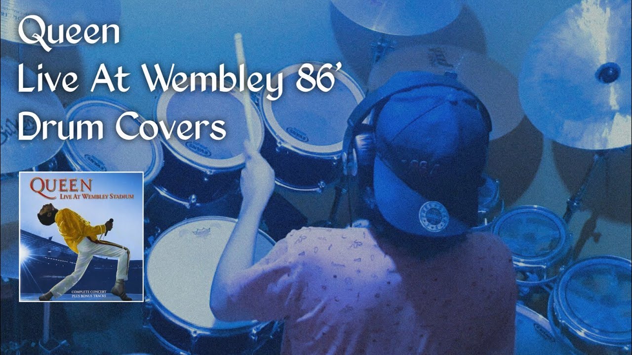 One Vision - Queen Live At Wembley 86' - Drum Cover