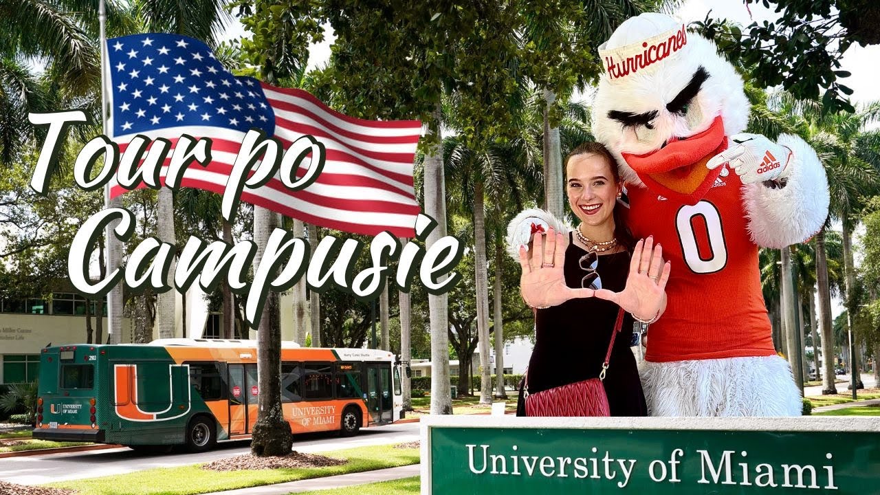 JAK WYGLĄDA CAMPUS W STANACH? | Wycieczka po University of Miami
