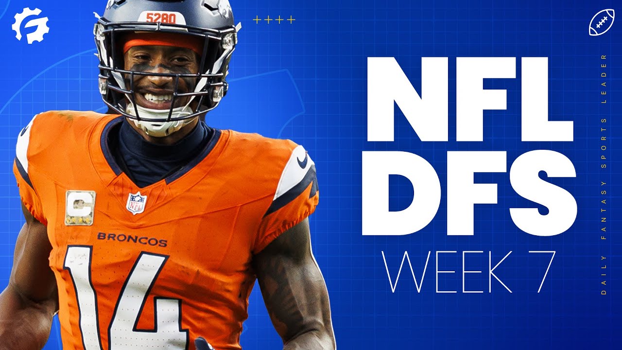 LIVE NFL DFS Picks & Strategy for DraftKings & FanDuel! (Week 7)