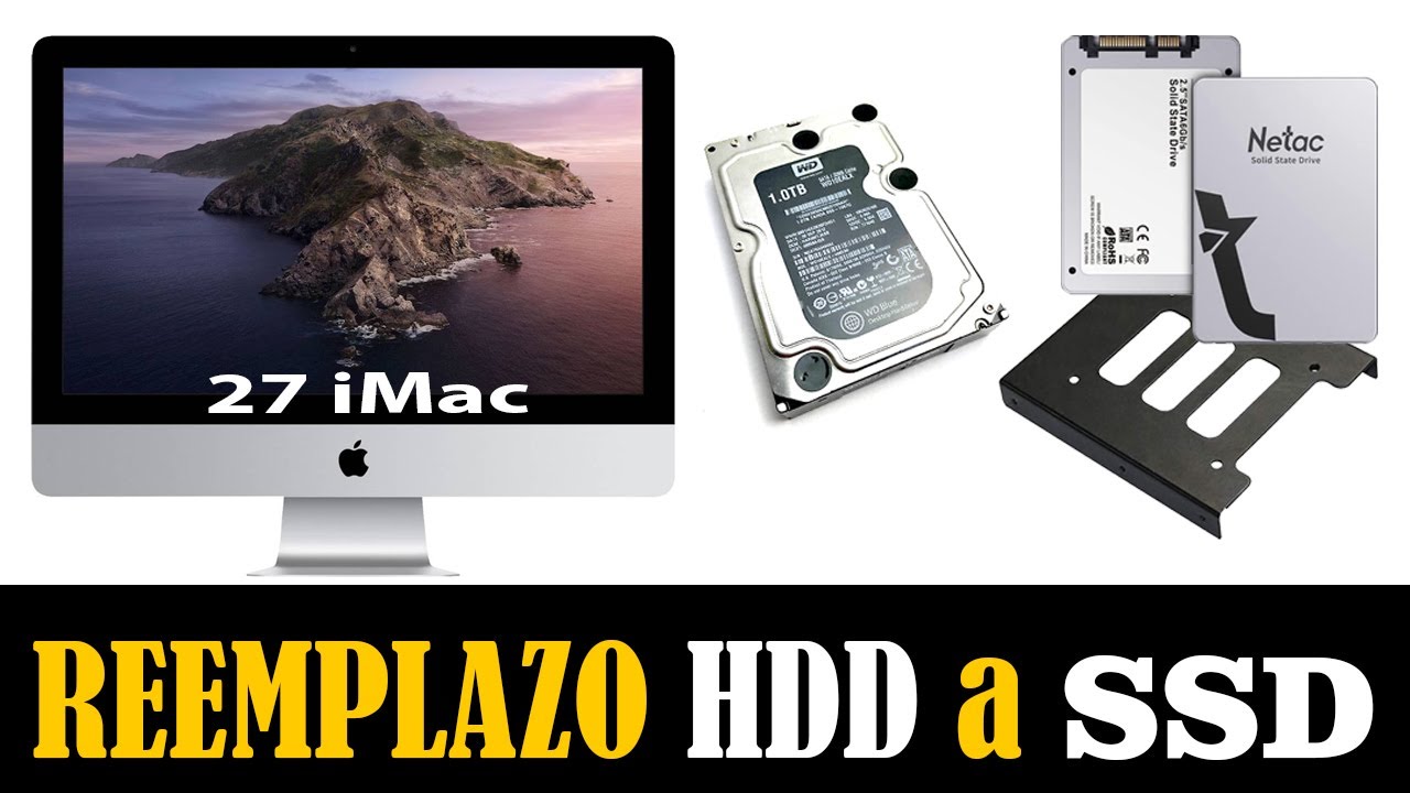 iMac 27" 2013   REEMPLAZO HDD a SSD. Mejoramos  Rendimiento..!