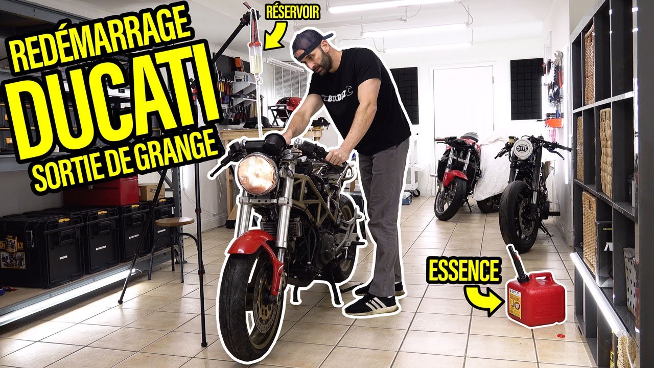 Ducati Abandonn&eacute;e est Red&eacute;marr&eacute;e en moins de 20 min