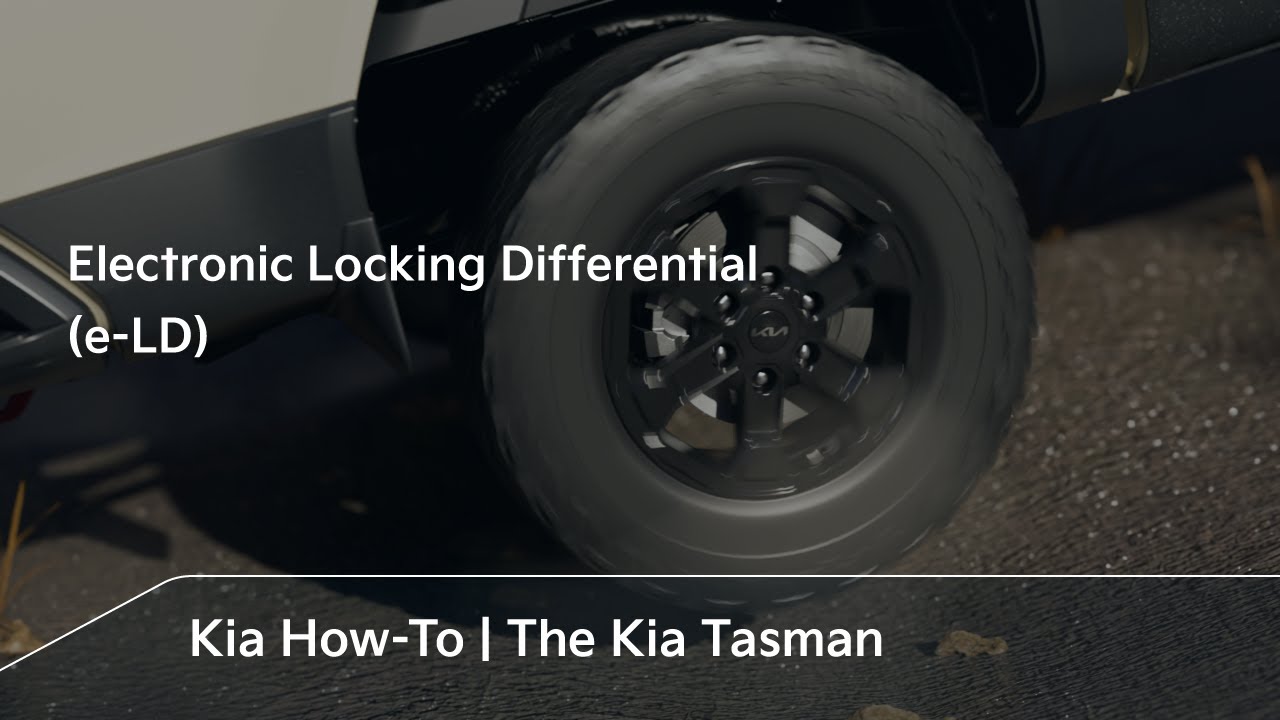 Electronic Locking Differential (e-LD) | The Kia Tasman