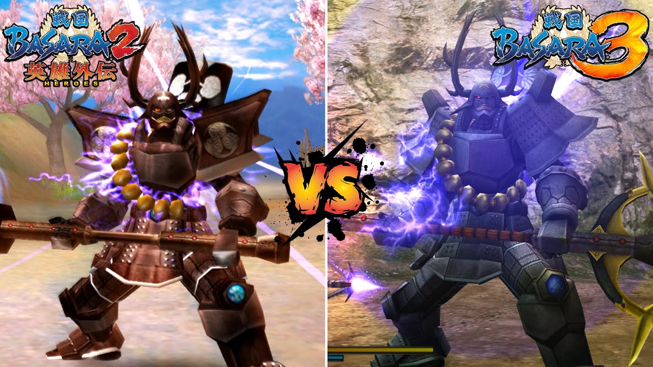 Perbedaan Skill Honda Tadakatsu di BASARA 2 HEROES & BASARA 3 UTAGE