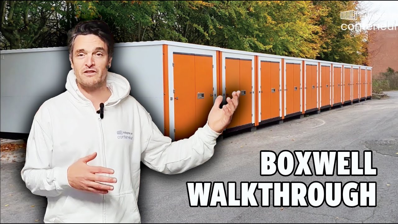 Boxwell Storage Walkthrough Review by Adopte Un Conteneur