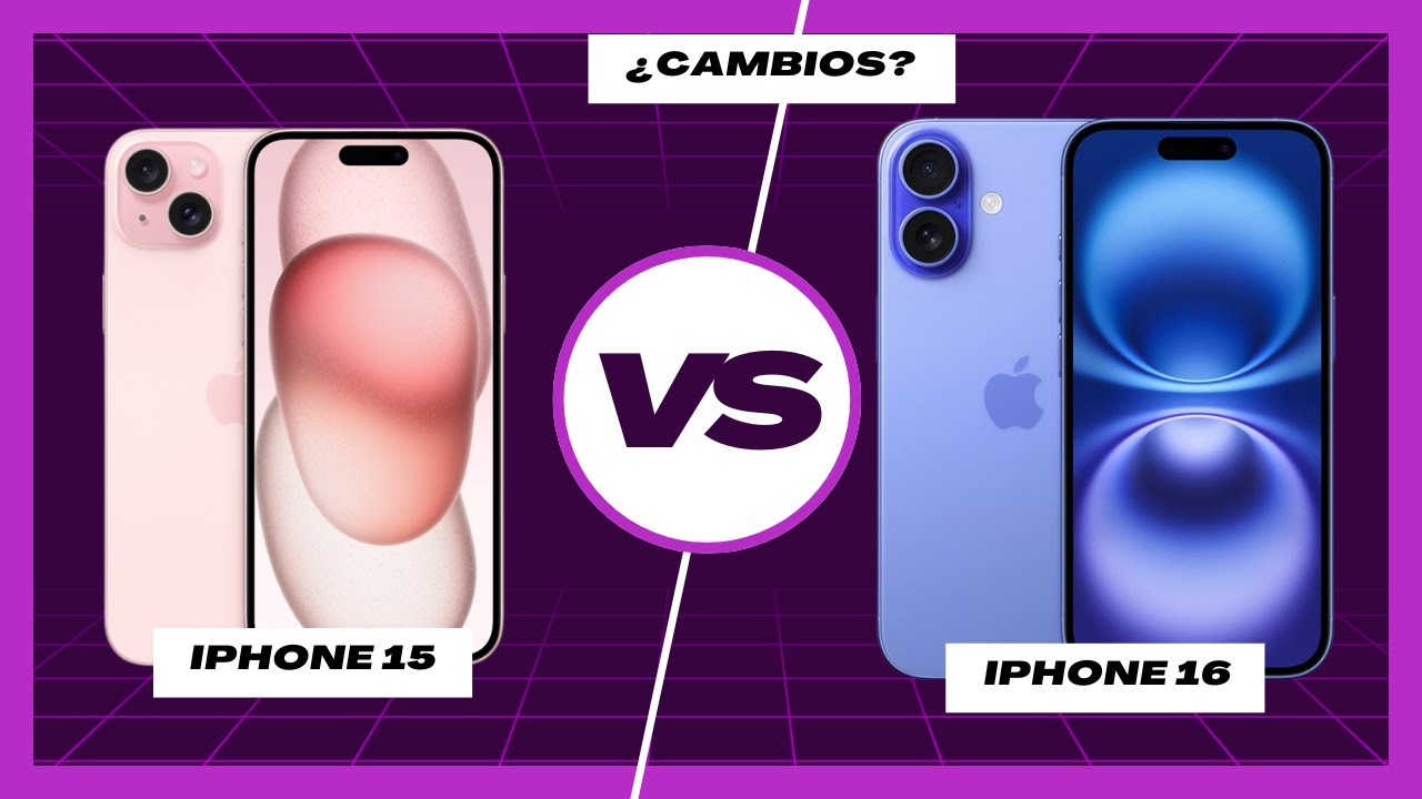 iPhone 15 VS 16 ¿De verdad cambiaron o son lo mismo?
