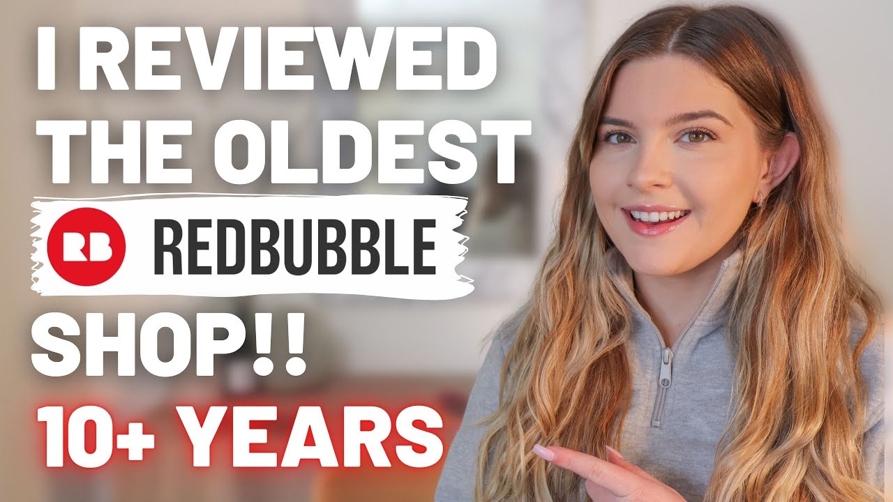 Redbubble Shop Reviews #14 | How to Setup Your Redbubble Shop for Sales | Print on Demand Tips