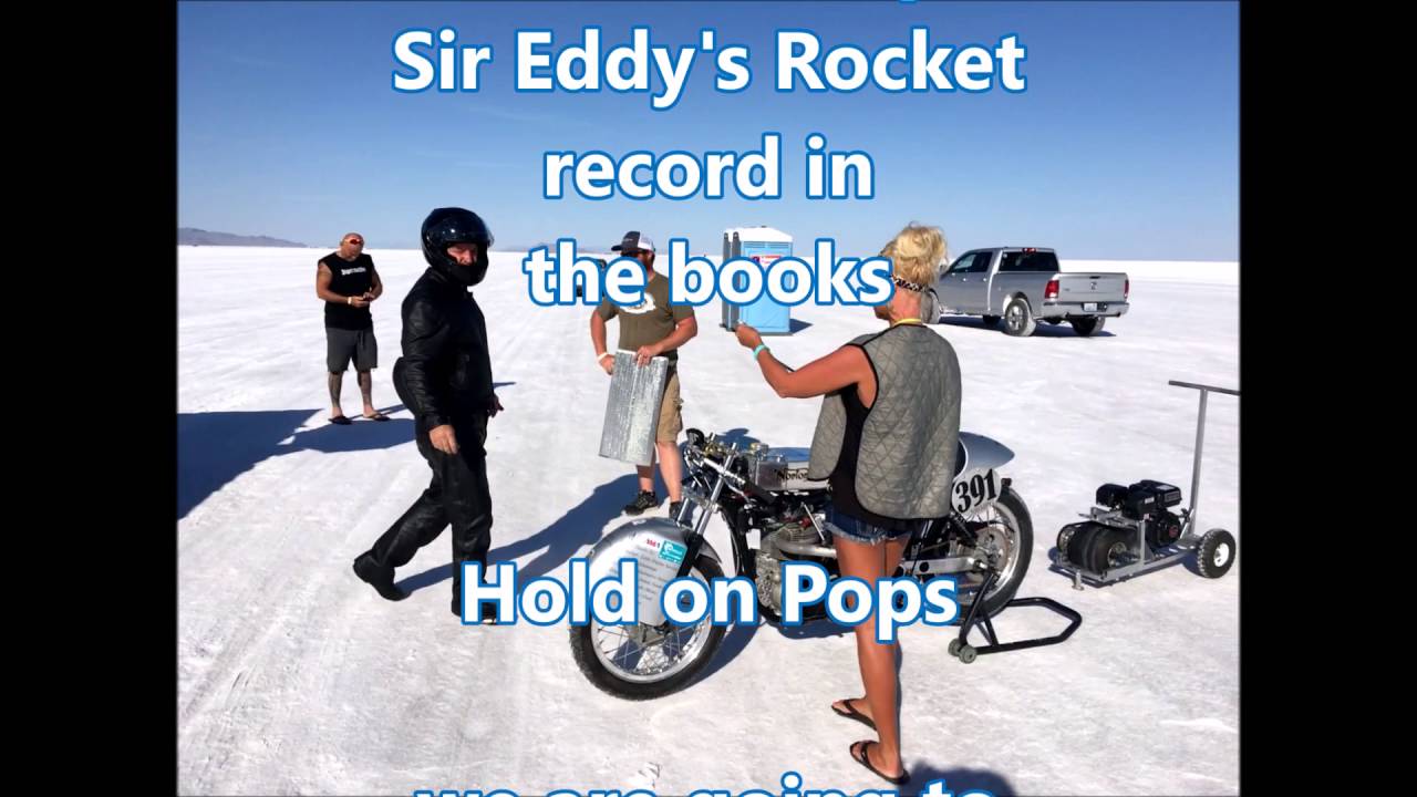 Sir Eddy's Rocket 2016 Record Runs Bonneville Salt Flats 091316