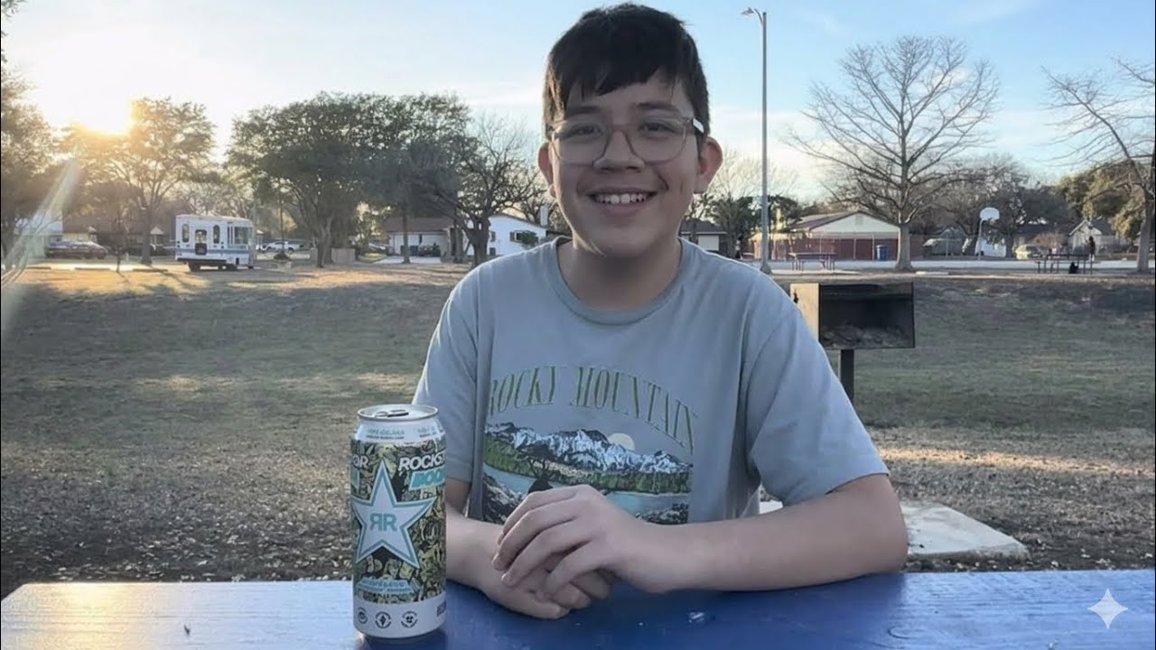 Trying Rockstar Boom Energy Drink Pina Colada