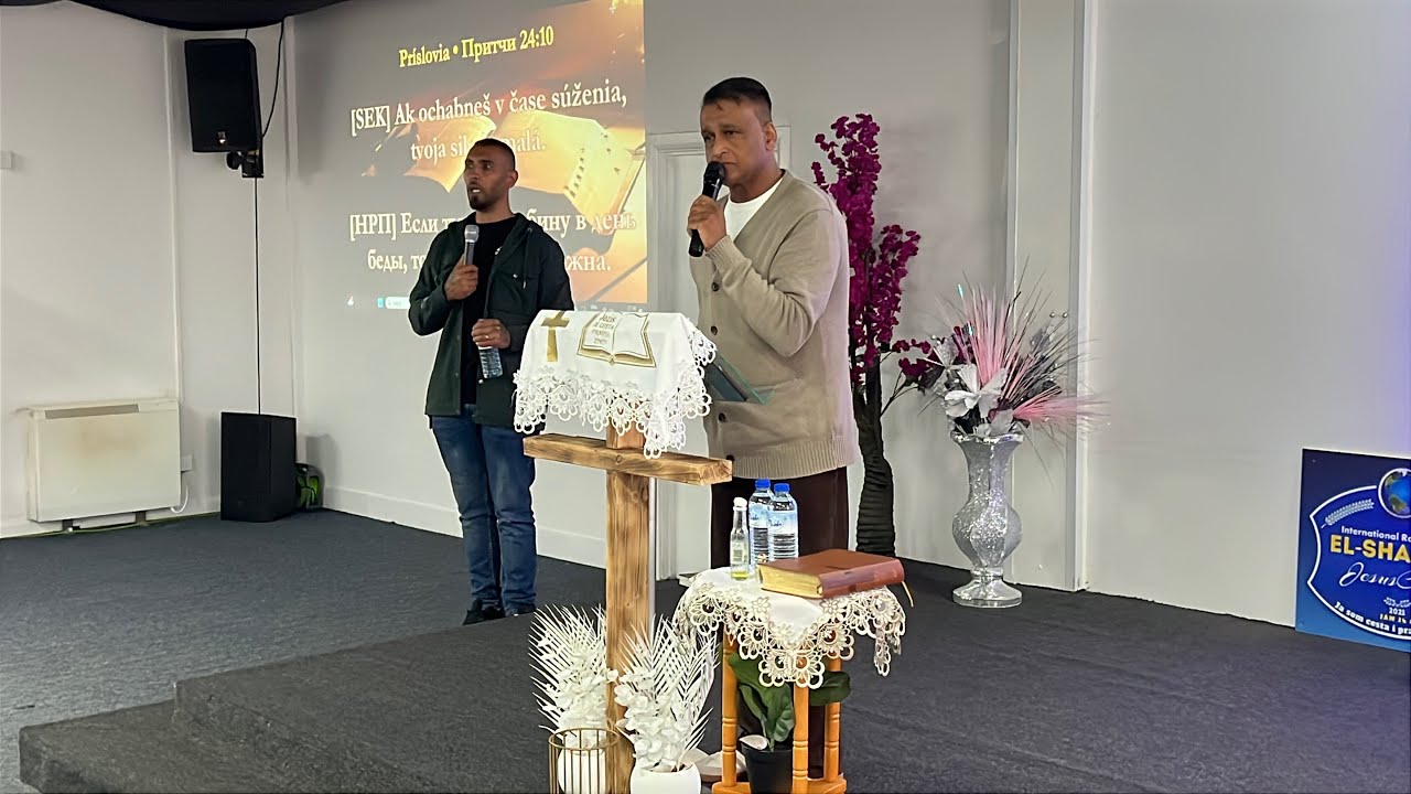 Joshua Krishna Pastor from San Francisco Prislovie 24:10 El-Shaddai Roma Church Rotherham 18/05/2025