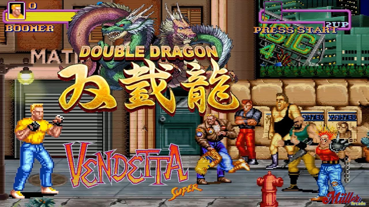 Бумер сходит с ума 💥 Уличный хаос развязан | Vendetta Reloaded #DoubleDragon #BeatEmUp 😱