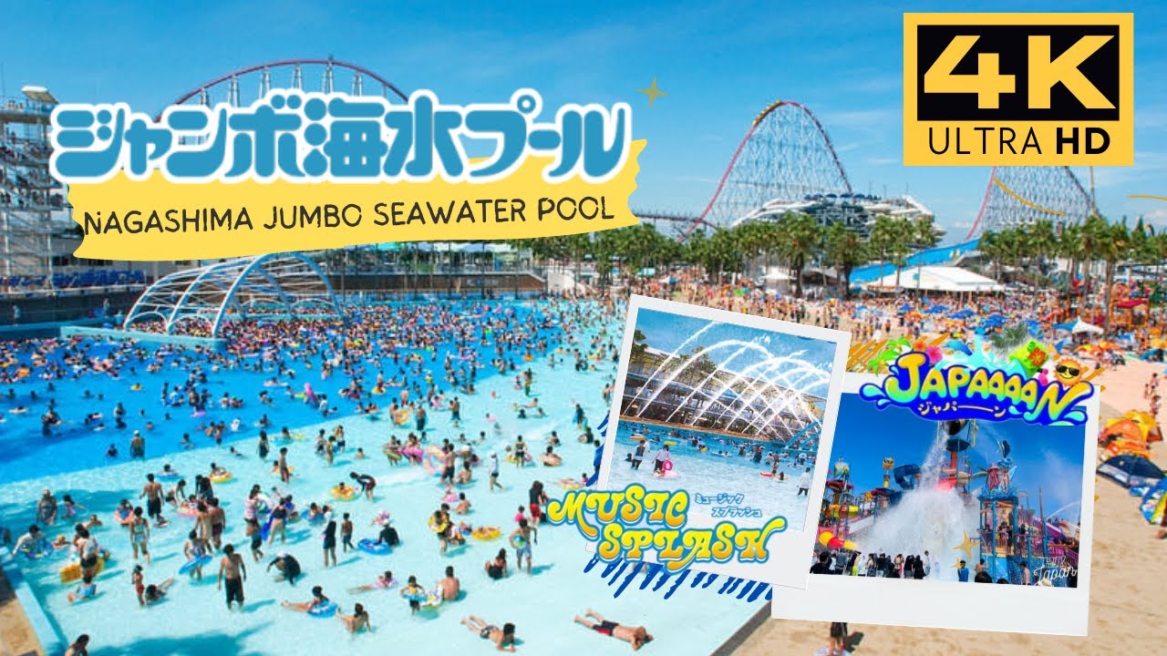 Discover Nagashima Jumbo Seawater Pool, One of The Largest Water Parks in the World!