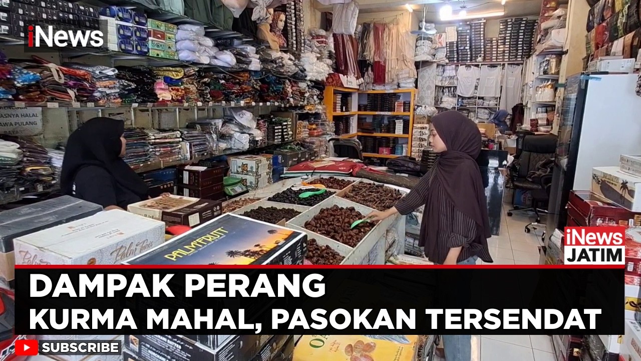 Perang Iran vs AS Picu Kelangkaan Kurma di Jember, Harga Naik 150 Persen | iNews Jatim