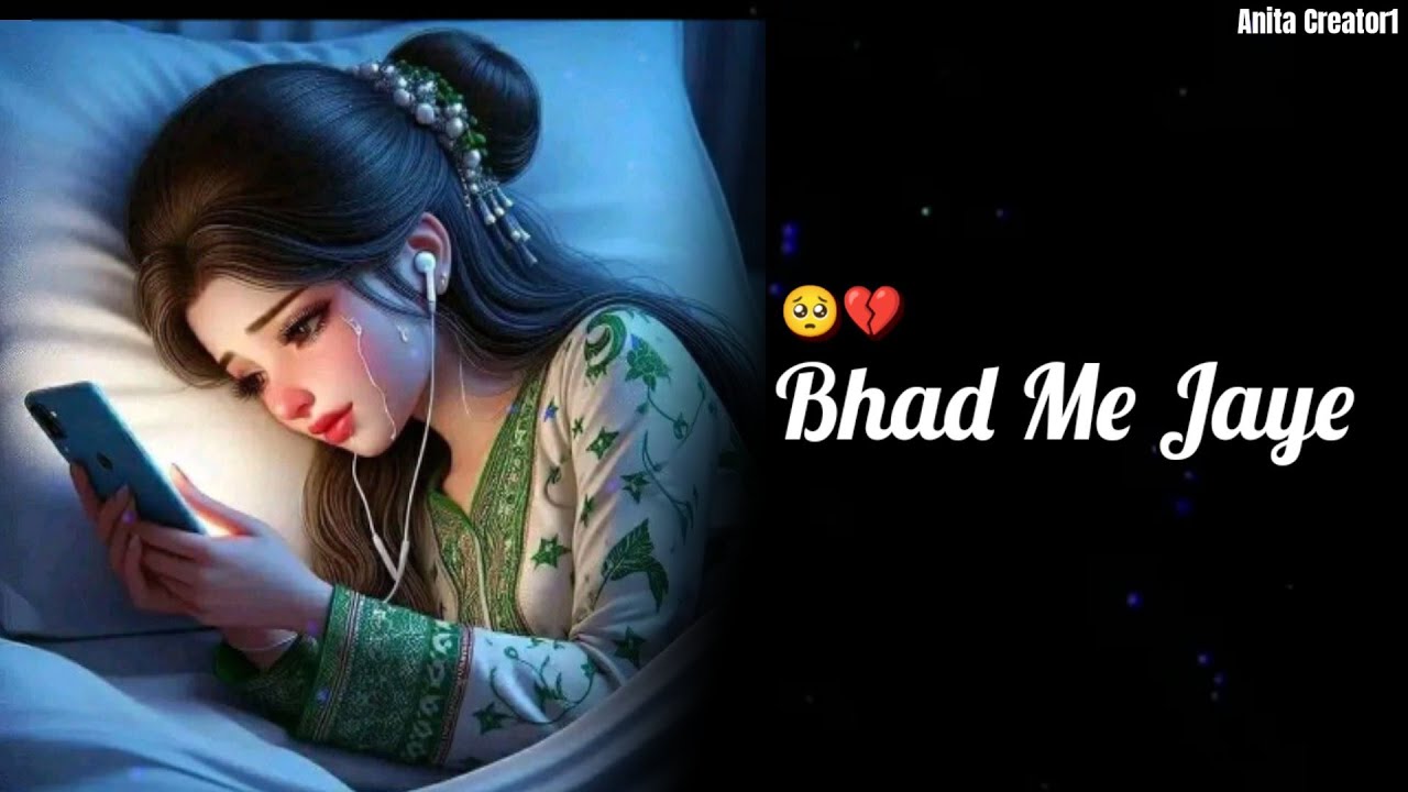 Heart Broken Shayari 😭Sad WhatsApp Status Video 💔 2023_24 Sad Video🥺