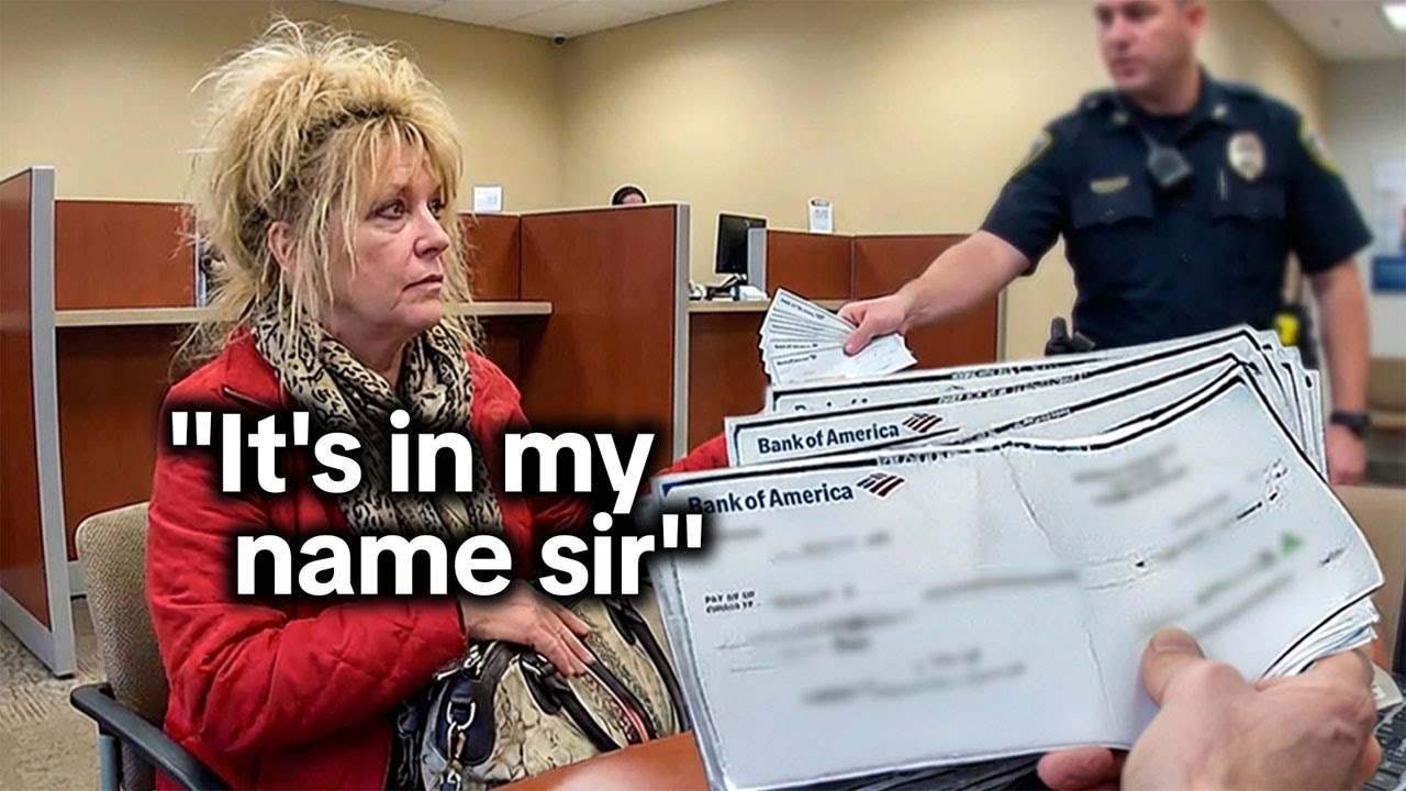When a Bank Scamming Karen Gets Caught Red Handed and INSTANTLY Arrested