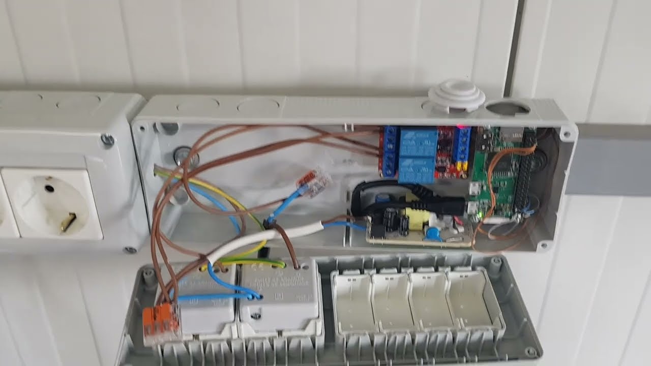 Partea 7 - Automatizare centrala lemne si instant GPL cu o priza DIY pentru pornire de la distanta