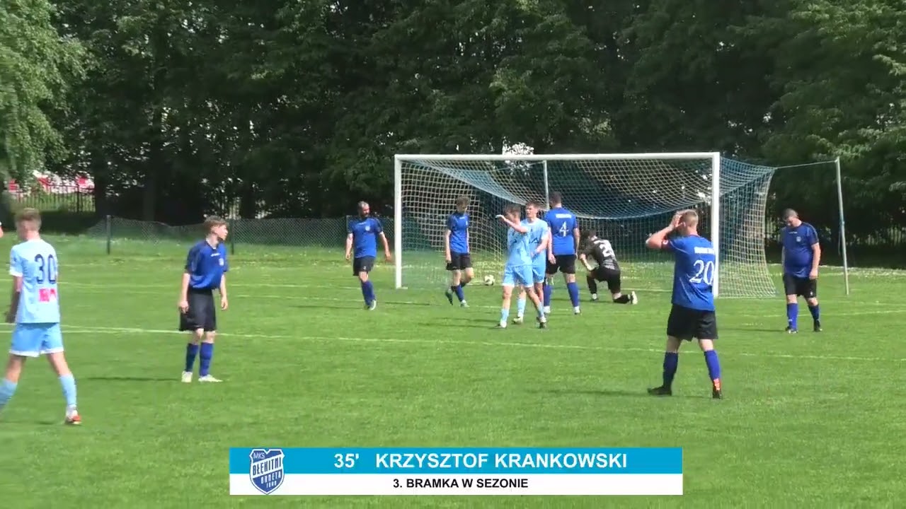 Skrót meczu Błękitni Orneta 23-0 Warmiak Łukta (04.05.2024r.)
