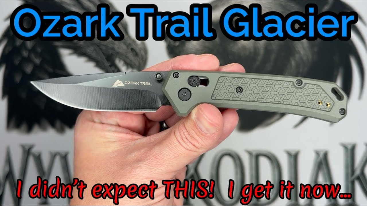 Ozark Trail Glacier- I Didn’t Expect THIS From Such an Affordable Knife, but I get it now! #edc