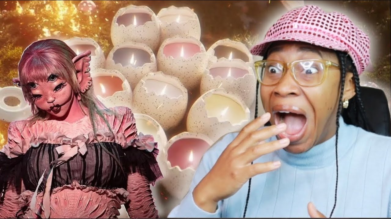 MELANIE MARTINEZ PORTALS CANDLE COLLECTION REACTION!!! 🤯 (I NEED THEM ALL!!!)🕯️