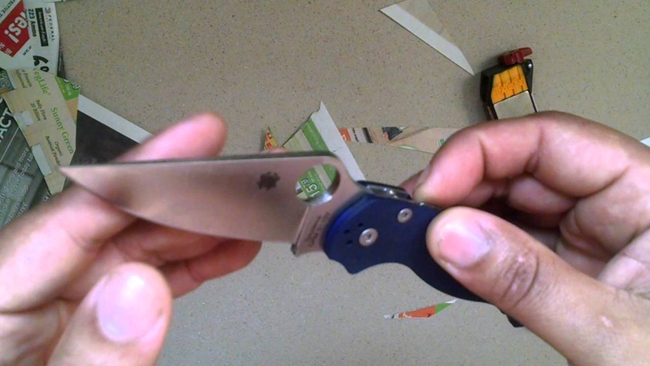 Обзор Spyderco PM2 S110v