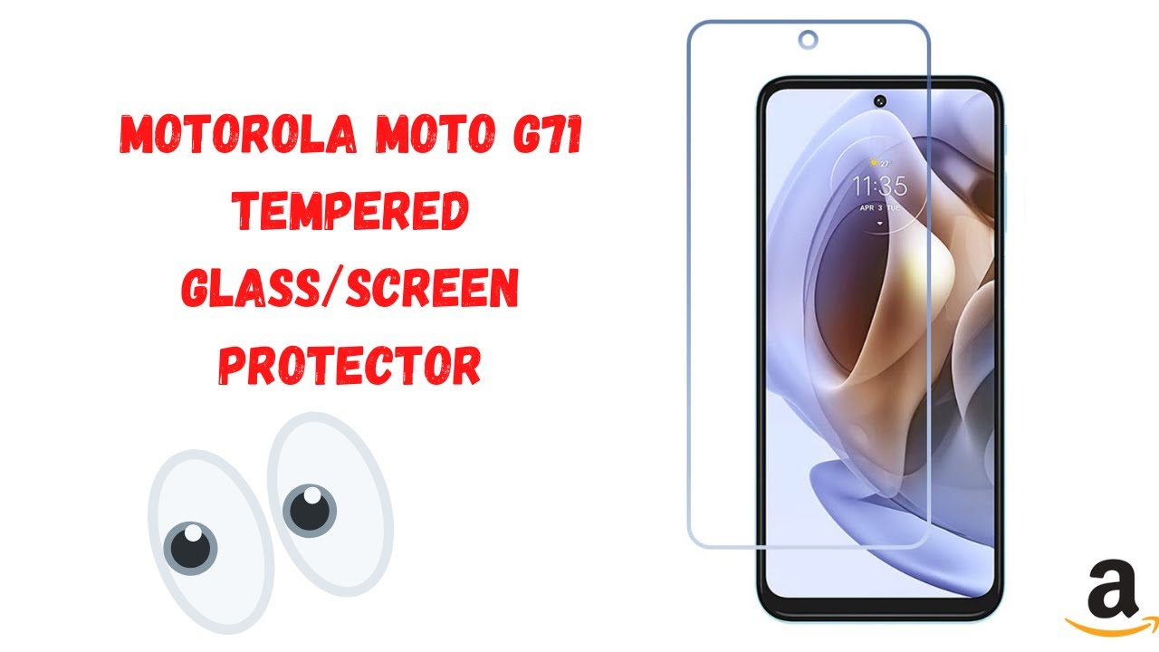 Motorola Moto G71 Tempered glass Screen Protector | How to apply tempered glass