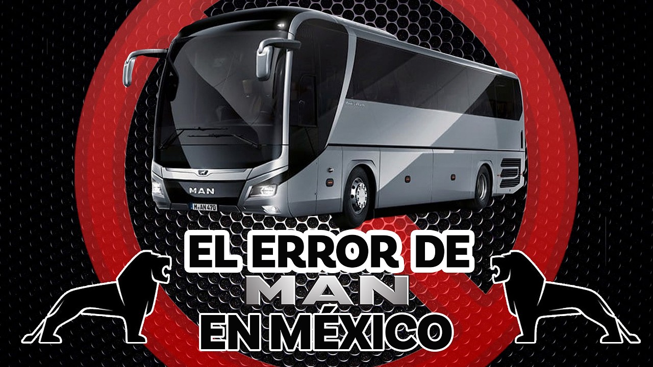 ¿Por qué FRACASO el AUTOBÚS más LUJOSO del mundo en MÉXICO? | MAN Lion Coach
