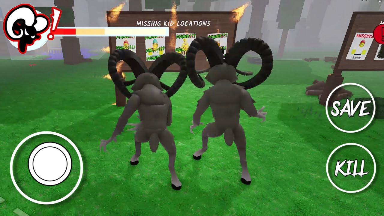 What if 2 Rams Saved All the KIDS? - 99 Nights in the Forest