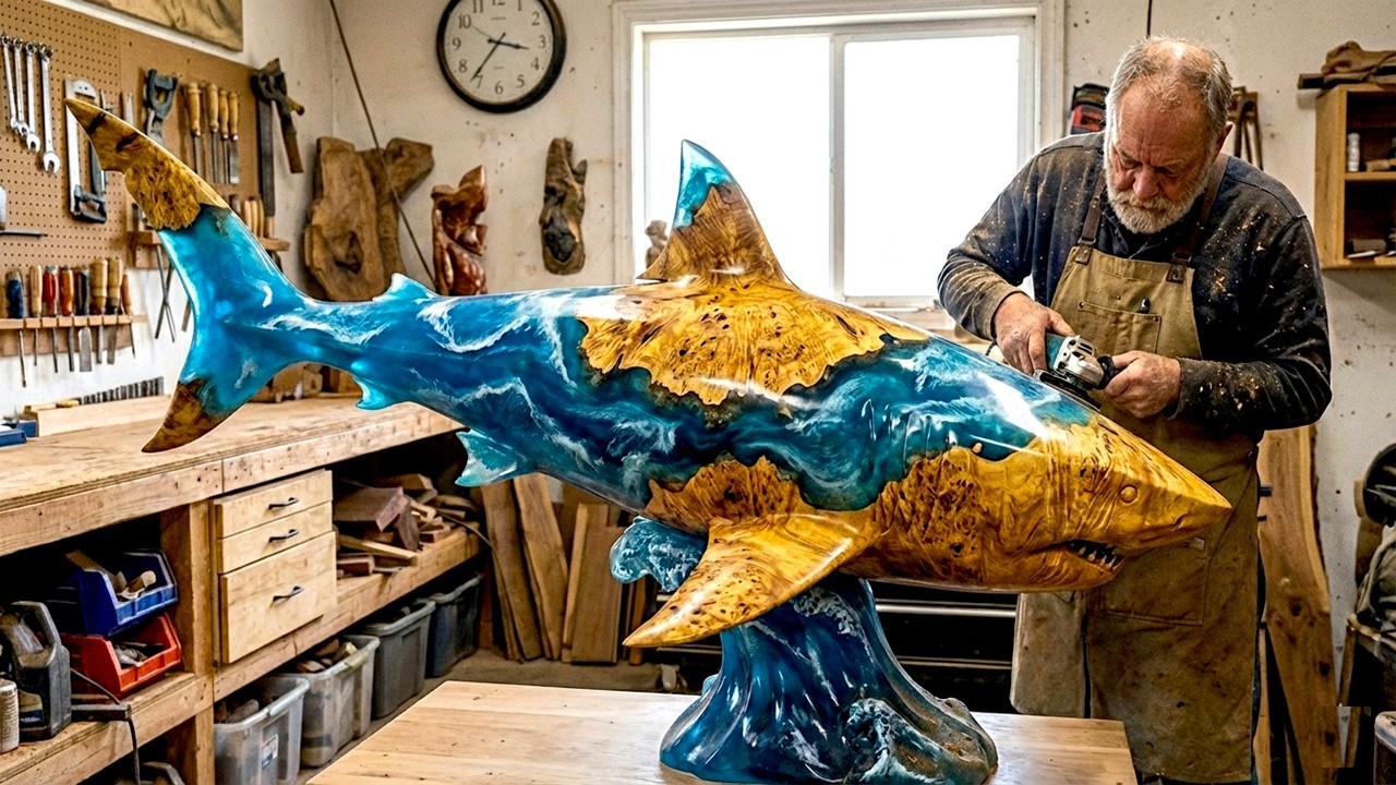 I Trapped This Shark In Epoxy - The Result Stunned Everyone