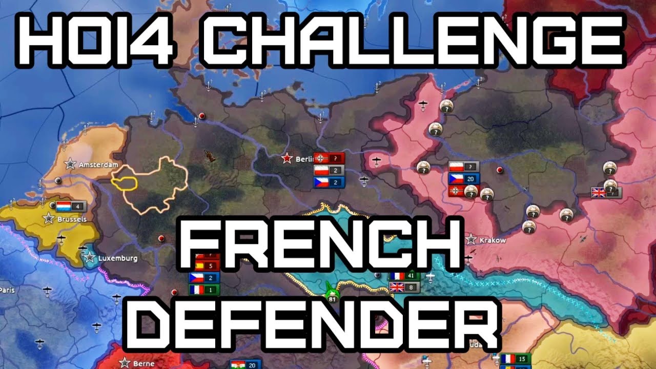 France defends everyone in Hearts of Iron 4