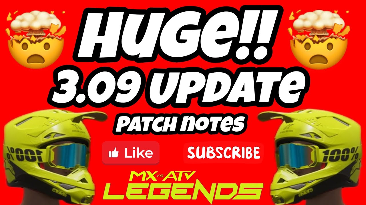 3.09 UPDATE FULL PATCH NOTES