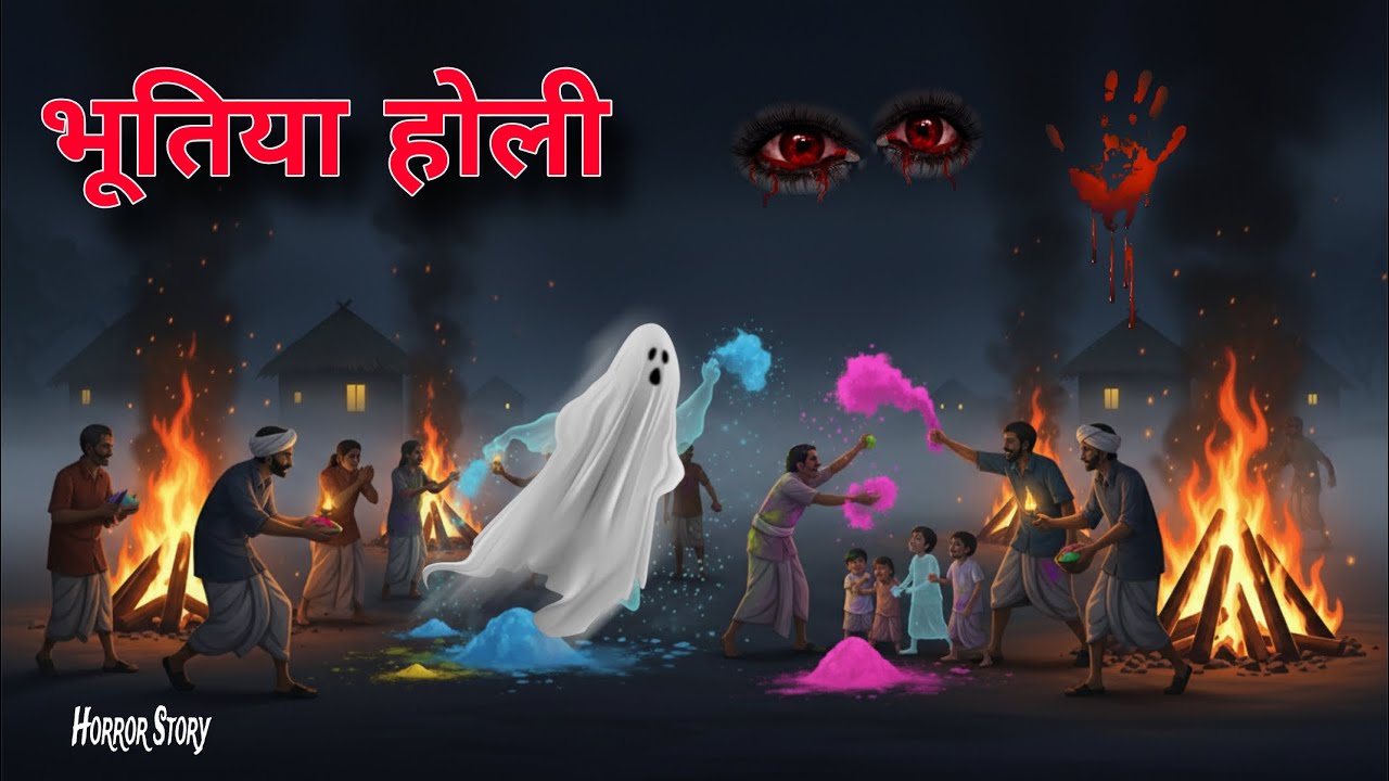 भूतिया होली | Bhutiya Holi | Horror Story | Hindi Horror Kahani | Homestorybook
