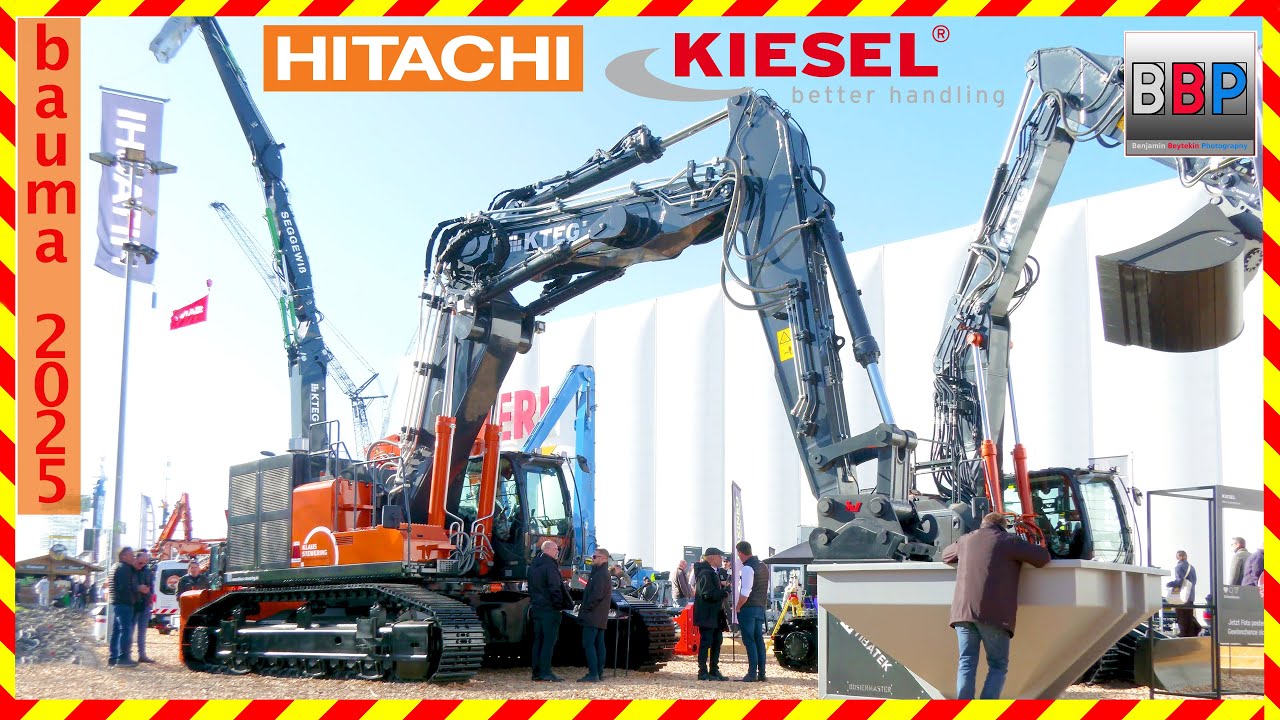Bauma 2025: HITACHI / KTEG   #bauma2025 #hitachiexcavator