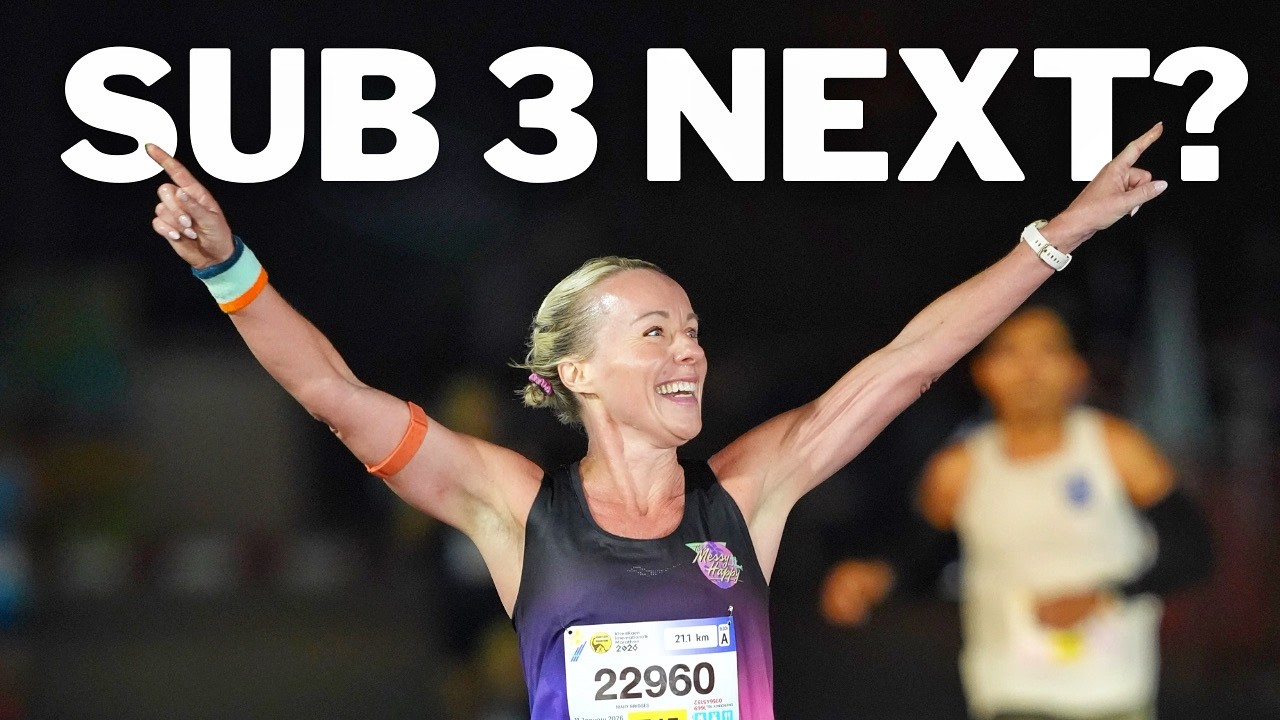 Running a 1:28 Half Marathon on Tired Legs (Sub 3 Dream?!)