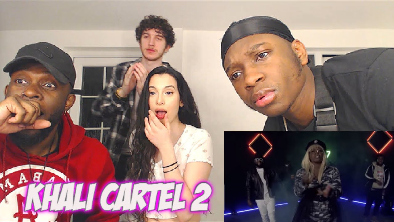 KHALI CARTEL 2 - [REACTION WITH THE GANG] 🔥🔥 KHALIGRAPH JONES & THE GANG (OFFICIAL VIDEO)