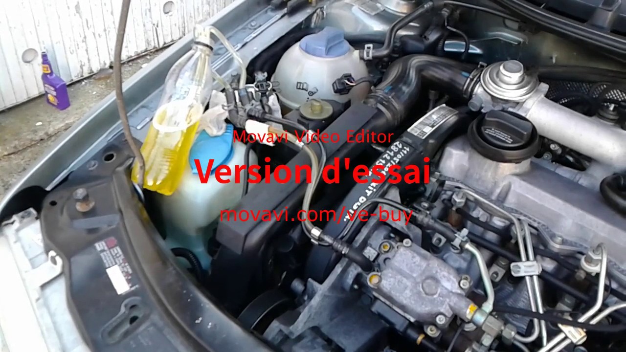 Nettoyage moteur et injecteurs 1.9 TDI VW Golf Seat Skoda Audi