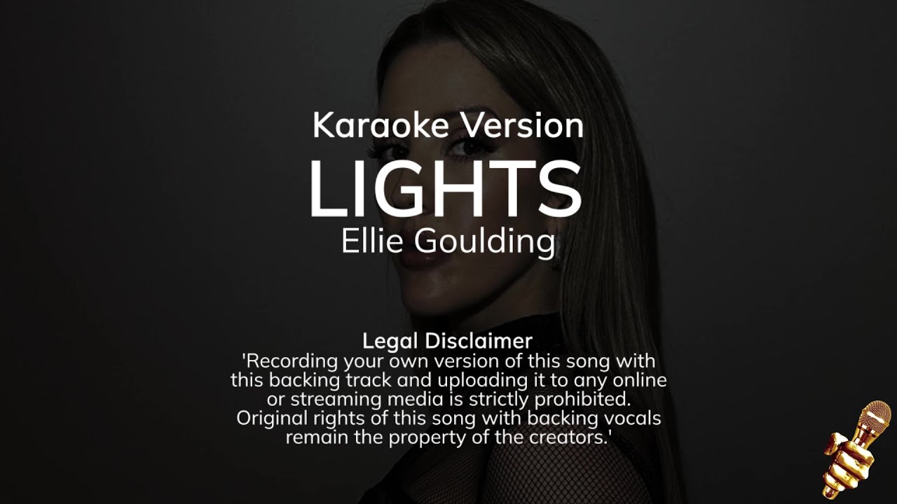 Ellie Goulding - Lights (Karaoke Version)