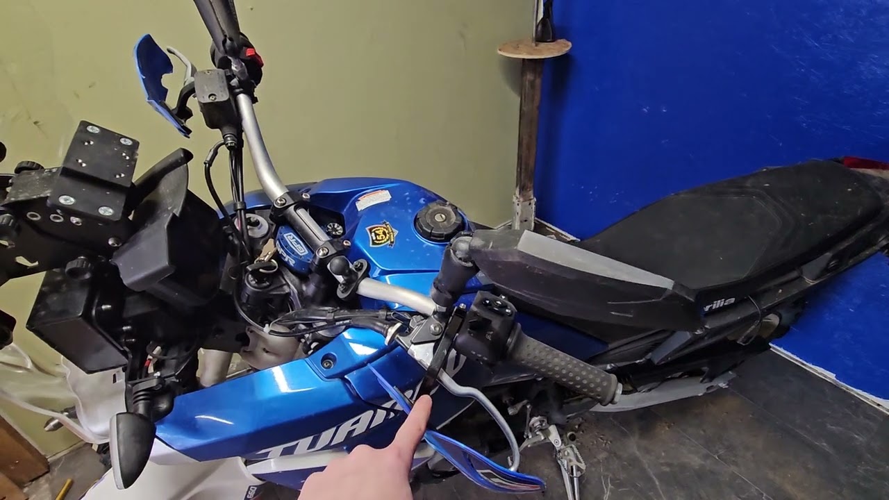 Aprilia Tuareg 660 update - t-tex skid plate, MST tower etc