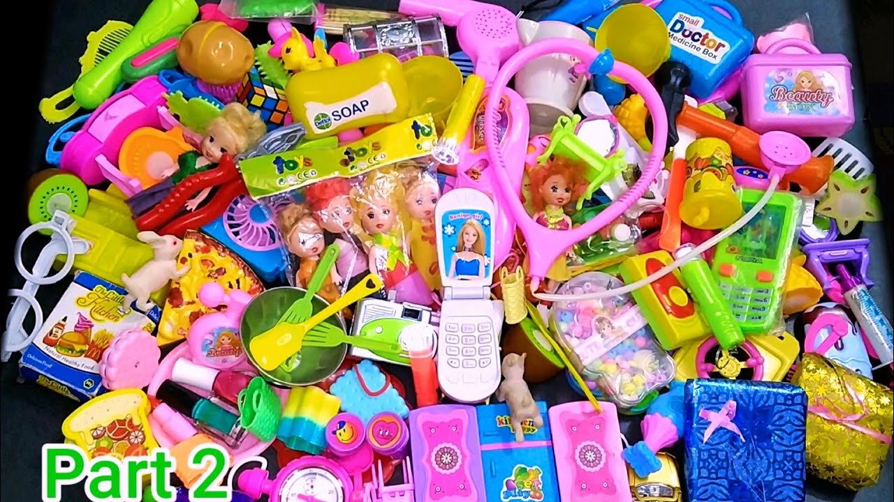 4:44 Minutes Satisfying with Unboxing | Cutee Tiny Mini ASMR hello kitty Kitchen Items 