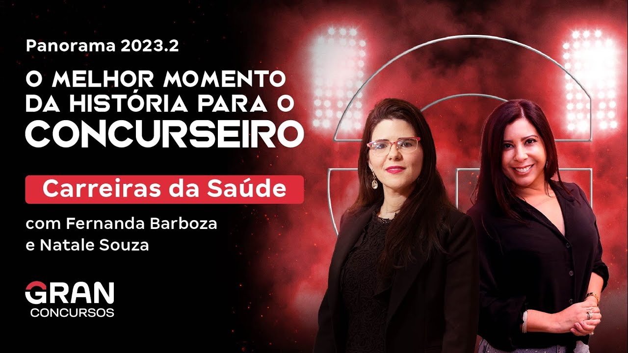 Panorama dos Concursos 2023.2 | Oportunidades para a Carreira da Sa&uacute;de