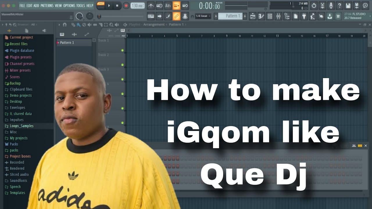 How to make iGqom like Que dj || iGqom with 808 || Nemesis (Yoster SA)