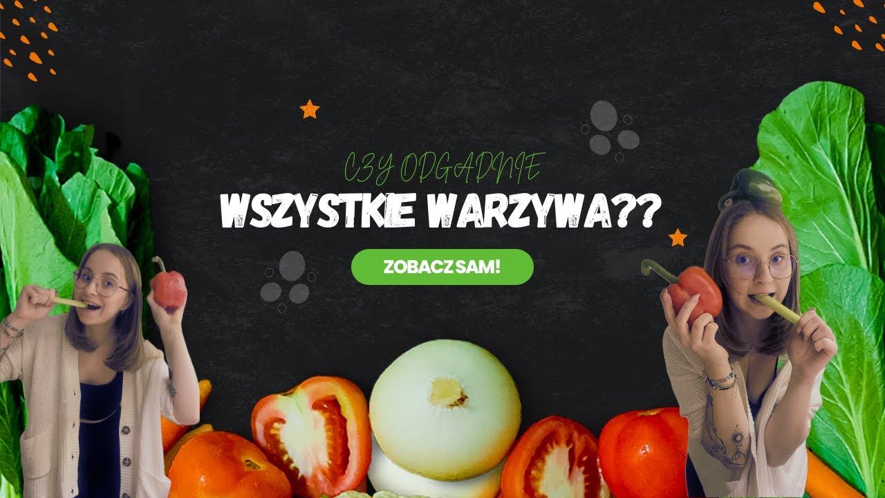 TEST WARZYW - Czy Sławek odgadnie wszystkie warzywa?