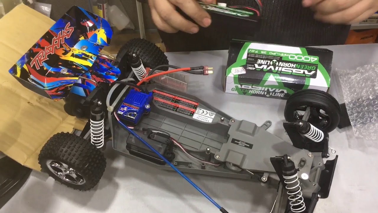Traxxas bandit hawai unboxing puesta en marcha,cuidados y funcionamiento tutorial rc