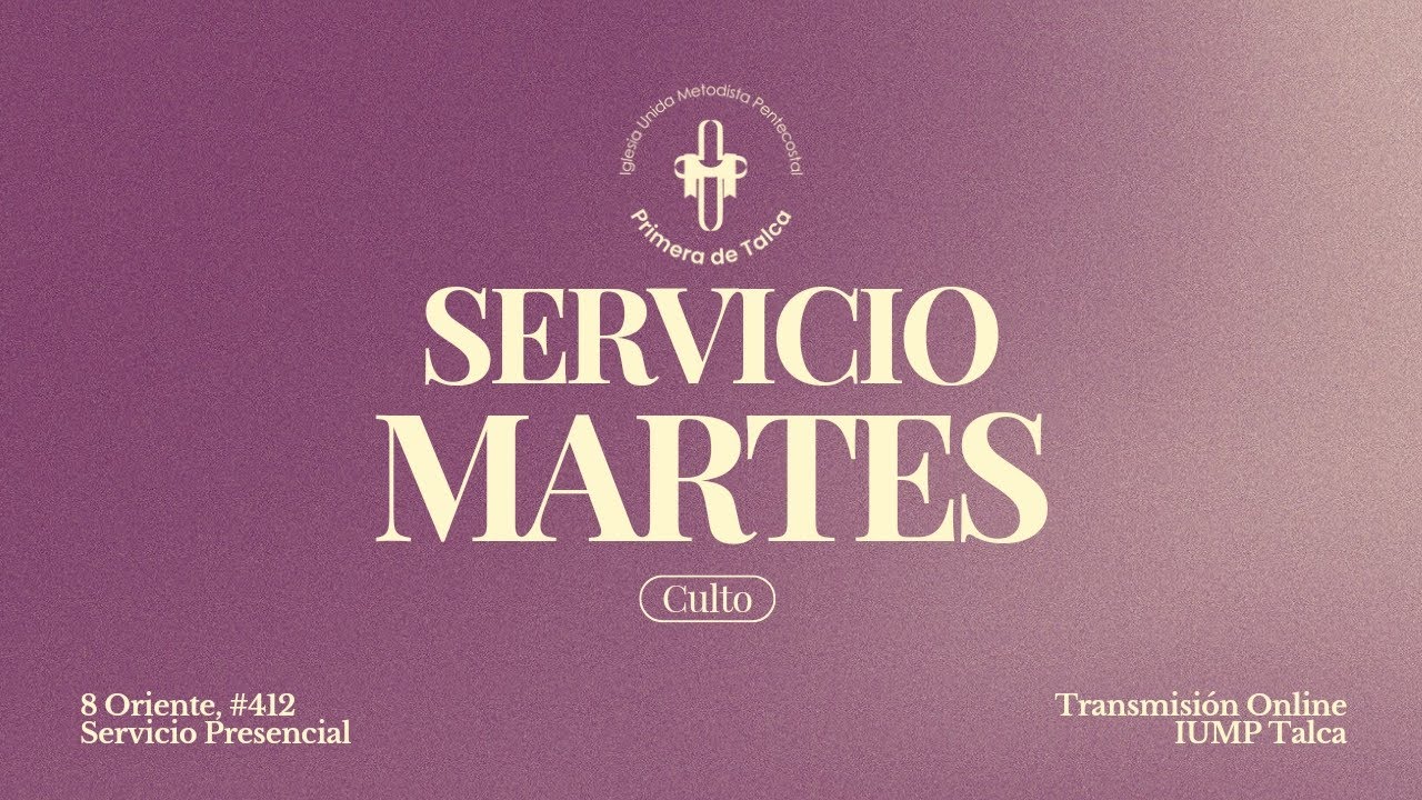 IUMP Talca | Servicio General | Martes 10 De Marzo
