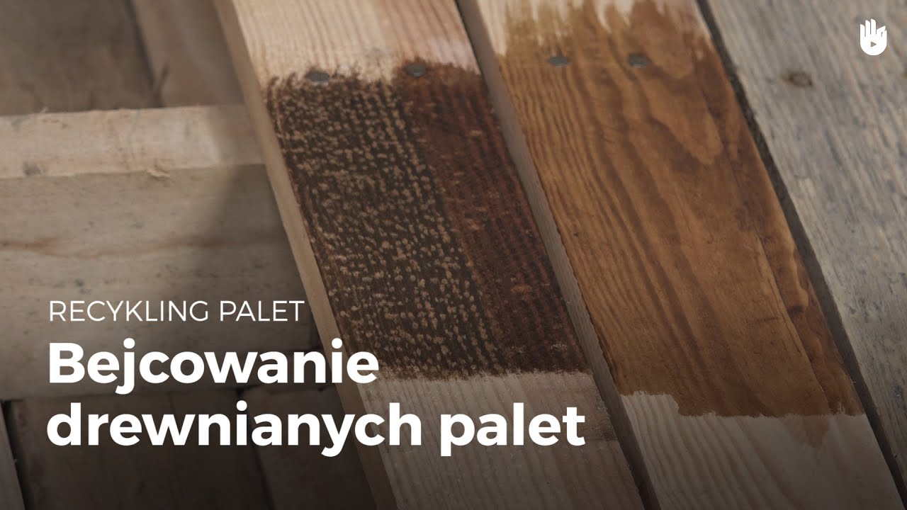 Bejcowanie drewnianych palet | Recykling palet