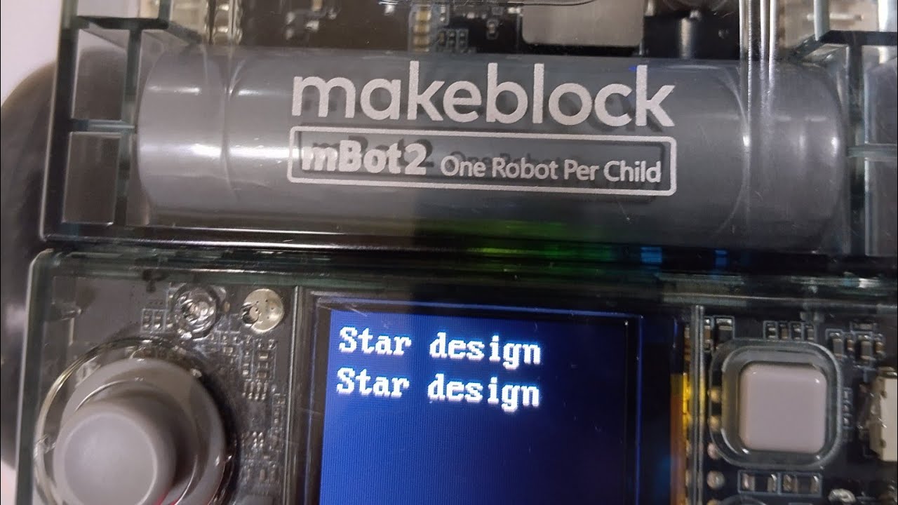 MBot 2 star design python program