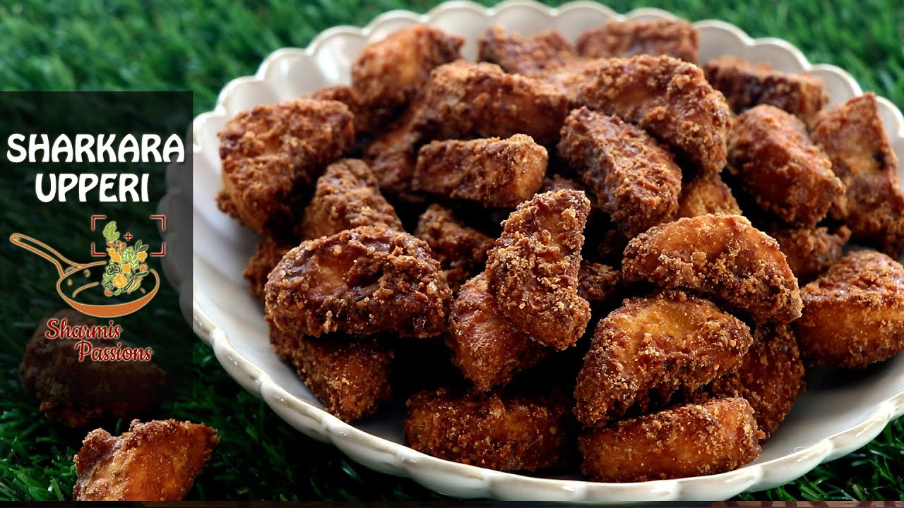 Sharkara Upperi Recipe | Sharkara Varatti Recipe