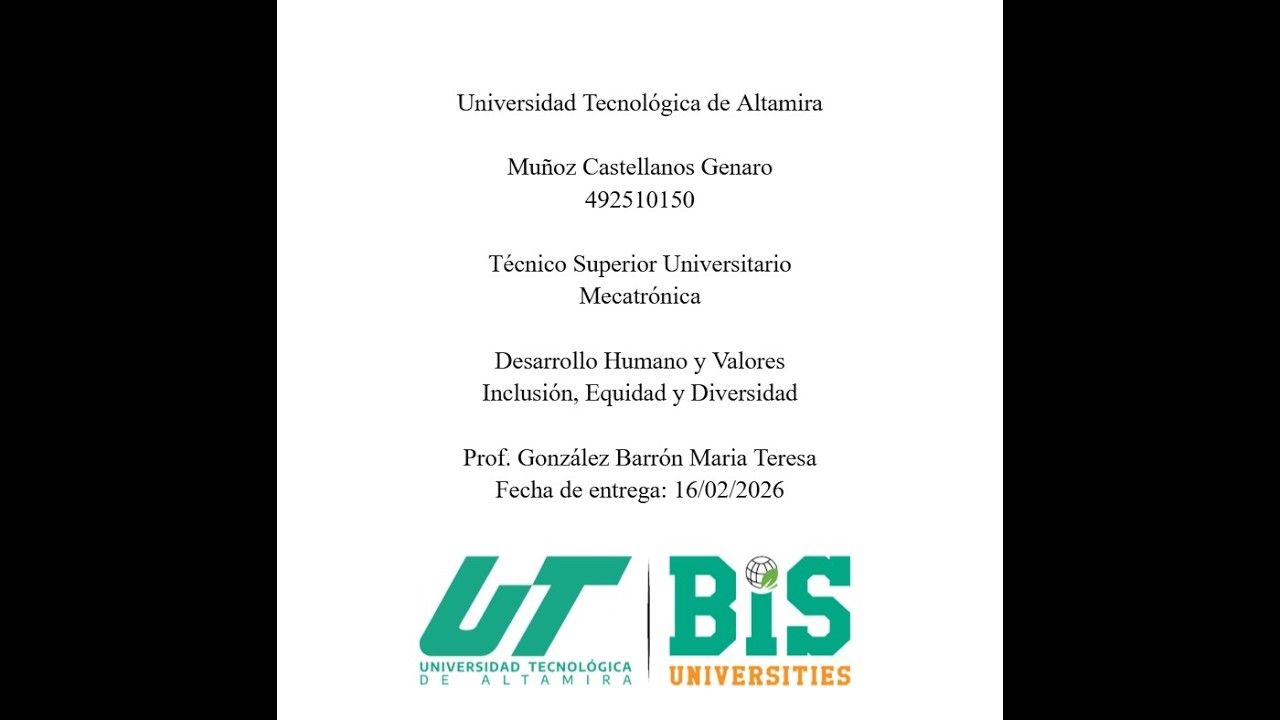 Inclusión, Equidad y Diversidad