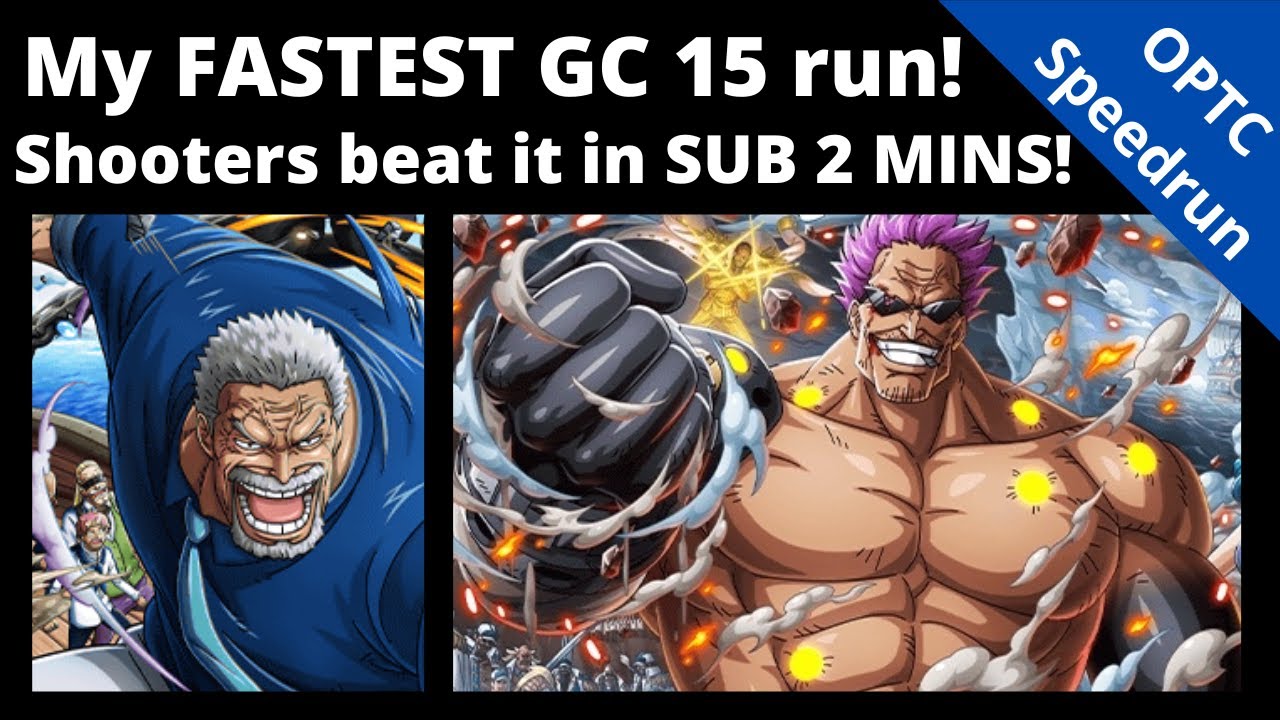 6+ Zephyr lets Shooters beat GC 15 in LESS THAN TWO MINUTES! OPTC Garp Challenge